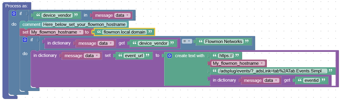 Enriching Flowmon logs with additional metadata