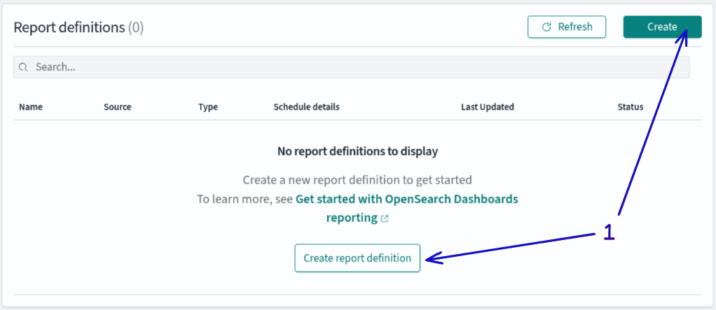 Export dat z report stránky