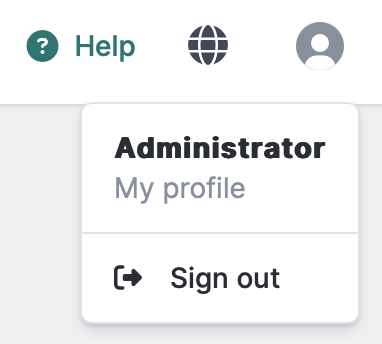 Accessing My Profile page