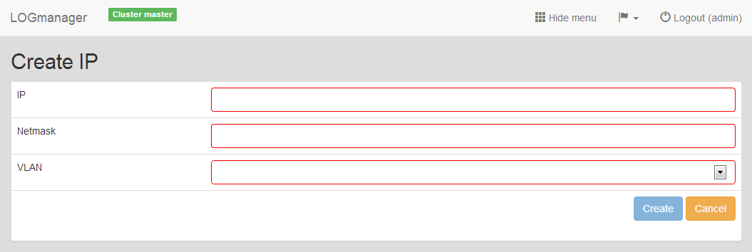 Adding new IP address