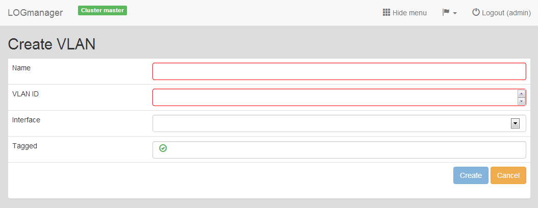 Adding new VLAN