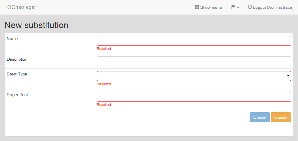 Adding an substitution