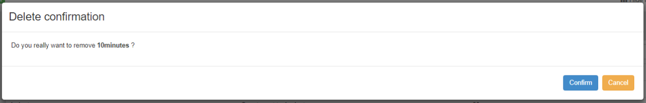 Deleting correlation